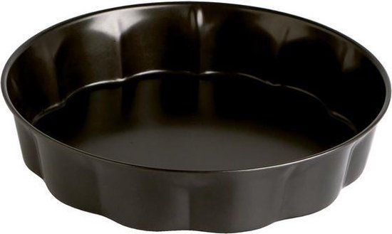 Quid ronde cakevorm - Ø 27 cm - RVS antraciet