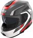 Nolan N100-6 Cinetico 361, casque à visière relevable, couleur: Mat Gris Foncé/Blanc/Rouge/Noir, taille: XL