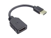 PremiumCord Flexi adapter HDMI-stekker naar bus voor flexibele aansluiting van de kabel op de televisie