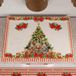 PETTI Artigiani Italiani - Kerstfornuisafdekking, fornuisafdekking voor kerstkeuken, fornuisafdekking 50 x 70 cm, fornuisafdekking notenkraker rood, 100% Made in Italy