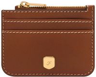 FOSSIL Lennox Zip Card Case Brown