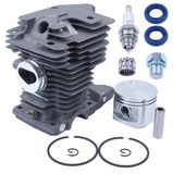 Merkloos Cilinder Piston Top End Kit - 46mm voor kettingzaag