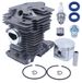 Merkloos Cilinder Piston Top End Kit - 46mm voor kettingzaag