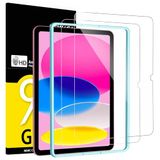 NEW'C 2 Stuks, Screen Protector voor iPad (A16) 11e Generatie 2025, iPad 10e Generatie 10,9 inch 2022 Gehard Glass Schermbeschermer Film 0.33 mm ultra transparant, ultra resistent