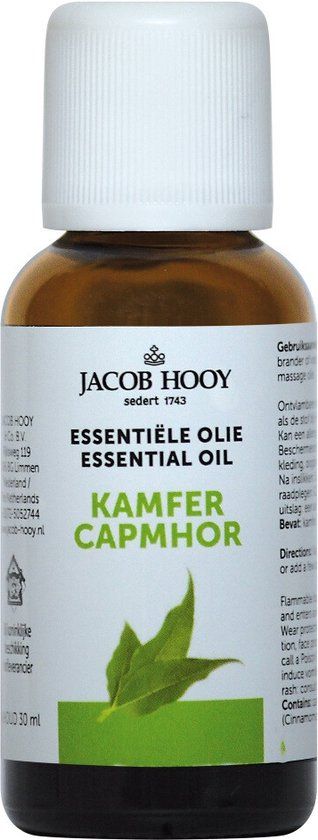 Jacob Hooy Kamfer Olie 30ml