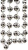 Decoris Kralenslinger XXL - zilver - 270 cm