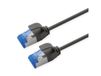 ROLINE Patchkabel Kat.6A (Class EA) S/FTP (PiMF) LSOH PoE Zwart 0.3 m