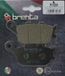 Brenta Organische remblokken motorfiets Honda CBF 125 FORZA 250 Jazz 250 Kawasaki Z 750