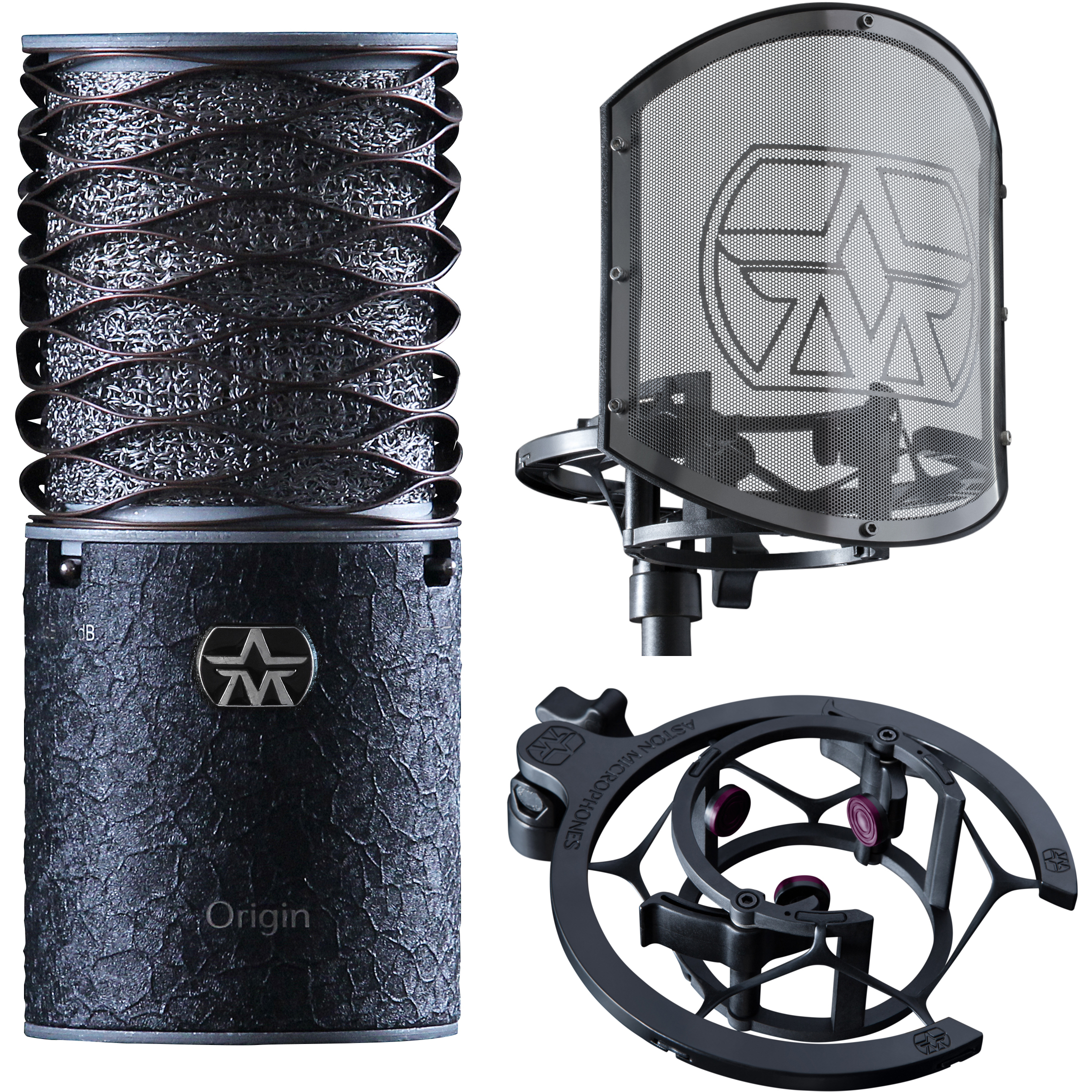 Aston Microphones Origin Black Bundle