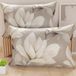 PETTI Artigiani Italiani - Paar kussenslopen voor bed 50 x 80 cm, kussensloop van hypoallergene microvezel, set van twee kussenslopen voor tweepersoonsbed, bloemenpatroon, 100% Made in Italy