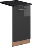 Vicco Fame-Line Vaatwasserfrontpaneel – 45 cm, WB Antraciet Antraciet Hoogglans
