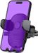 Buddi Way Support téléphone voiture grille d'aération avec pince - Universel - Support voiture réglable et rotatif à 360°