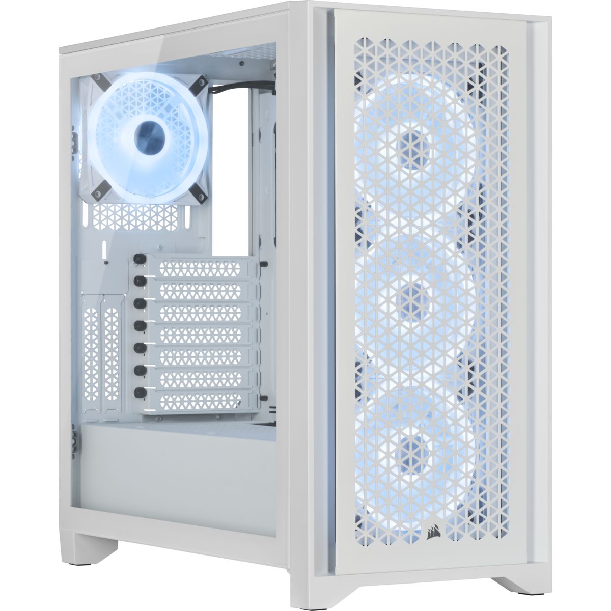 Corsair iCUE 4000D RGB Midi Tower - White