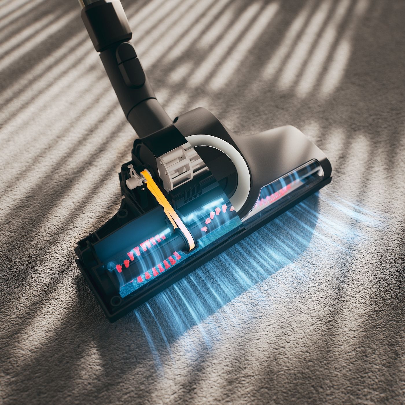 Miele 10455360 Cylinder Vacuum Brush - Black