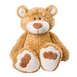 Nici 46510 Dierenknuffel, knuffeldier, klassieke beer, 70 cm, bruin
