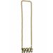 Merkloos / Sans marque Nineties/jaren 90 Verkleed sieraden ketting - feestartikelen - goudkleurig
