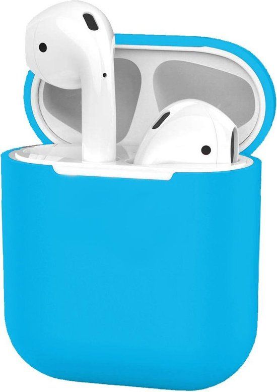 BTH AirPods 2 Case - Silicone Cover - Light Blue