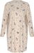 Mey Nachtjapon Serie Winter Birds Vrouwen Lange Mouw Katoen Almond Milk Dierenprint L