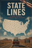 STATE LINES A TRAVEL JOURNAL & CHECKLIST FOR ALL 50 STATES