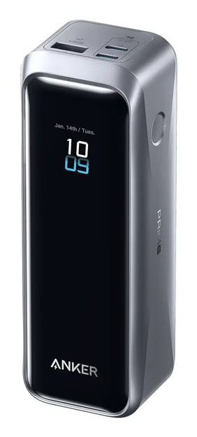 Anker Prime Power Bank 20100mAh - 220W - 3 Poorten - Zwart
