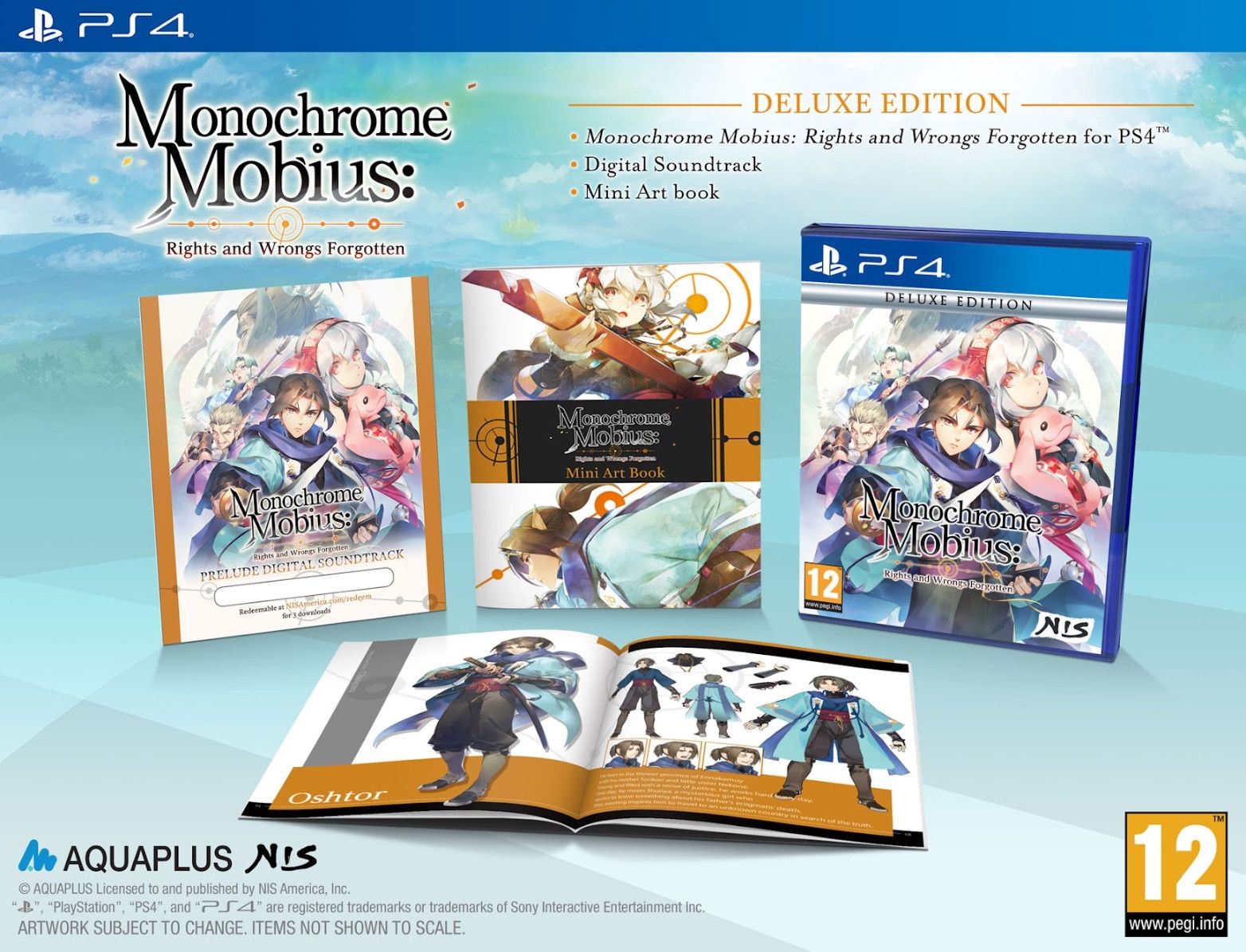 Monochrome Mobius: Rights and Wrongs Forgotten Deluxe Edition - PlayStation 4 - RPG - 12+