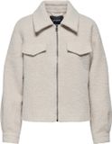 ONLY Carmakoma CARMALO SHORT BOUCLE JACKET OTW NOOS Puffer Jas Dames Pumice Stone 46