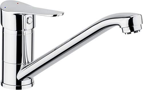 Cornat Wastafelkraan "Veduta" - verchroomd - 360° draaibare uitloop - VED52