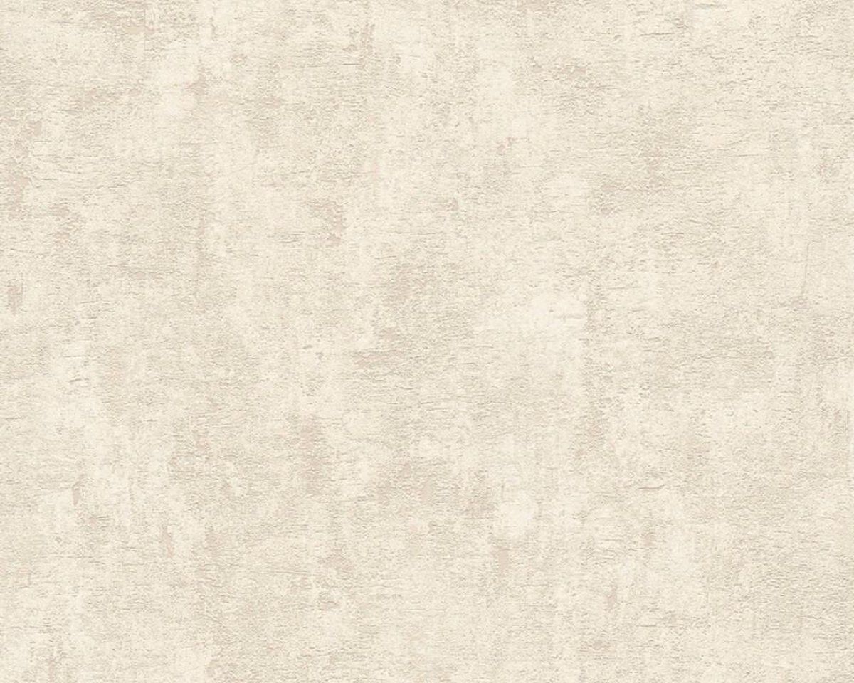 A.S. Création BETONLOOK BEHANG - Wit Grijs Beige - Industrieel behang - AS Creation Blooming - 4000776230744