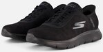 Skechers Go Walk Flex - Smooth Motion Heren Instappers - Zwart - Maat 44