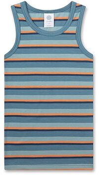 Sanetta jongens onderhemd - Bluestone - 80 cm