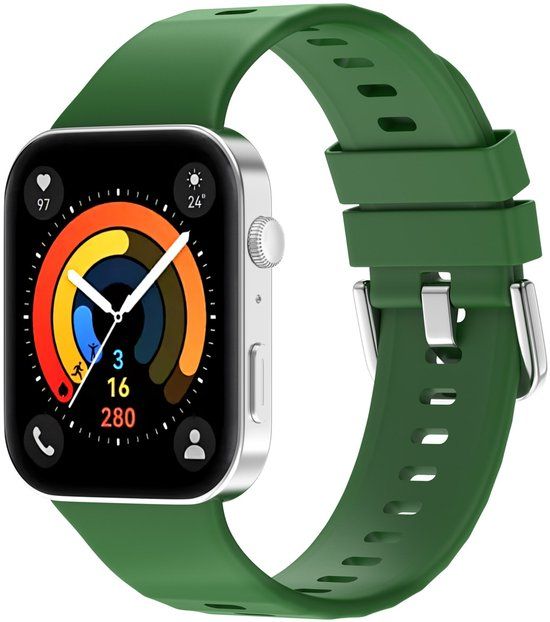 imoshion Siliconen bandje voor de Huawei Watch Fit 3 - Groen