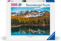 Ravensburger Puzzel 12001207 - Karersee - Puzzel van 1000 stukjes voor volwassenen en kinderen vanaf 14 jaar, puzzel met landschap en natuur