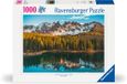 Ravensburger Puzzel 12001207 - Karersee - Puzzel van 1000 stukjes voor volwassenen en kinderen vanaf 14 jaar, puzzel met landschap en natuur
