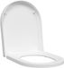 vidaXL Toiletbril Verstelbaar Wit 48 x 36,5 x 4,5 cm Polypropyleen