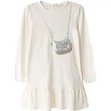 Guess Robe à manches longues avec volant pour fille en Interlock