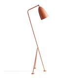 Gubi Gräshoppa lampe sur pied, trépied, rouge vintage