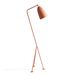 Gubi Gräshoppa lampe sur pied, trépied, rouge vintage