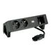 Bachmann DESK2 2xCEE7/3 1xCM 0,2m GST18 RAL9005