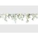 Frise adhésive feuilles et fleurs tombantes