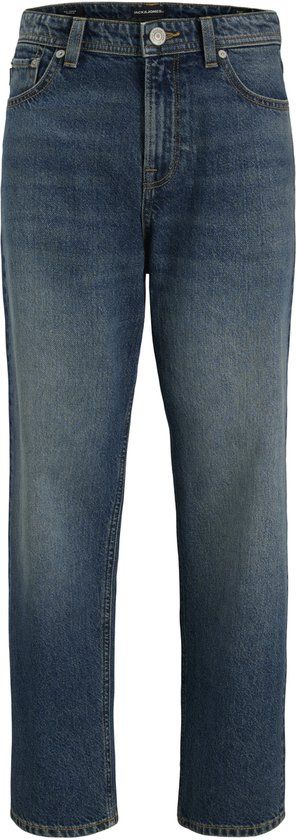 JACK&JONES Jongens Jeans Loose Fit High Waist Blauw Katoen