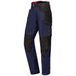 BP 1820-565-1432-35/36s stofmix met stretch werkbroek voor mannen, hogere taille op de rug, 65% polyester/35% katoen, nachtblauw/zwart, 35/36S maat