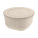 Koziol Saladier avec couvercle Connect thermoplastique biocirculaire 2 L Nature sable du désert