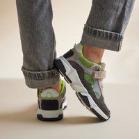 Muyters Sneakers bruin Leer - Maat 34 - Kinderschoenen