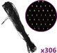 vidaXL Kerstnetverlichting 306 LED's binnen en buiten 3x3 m warmwit
