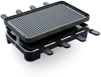 BK Connect Gourmetstel - PFAS-vrij - Racletteset - 8 personen - Donkerblauw