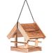 dobar® Green Label Vogelvoederhuisje Candela hangend - vogelhuisje 22 x 20 x 22 cm - gevlamd