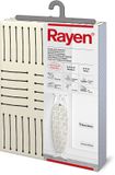 Rayen 6303.01 Strijkplank met EasyClip Systeem, 130 x 47 cm, Wit/Strepen
