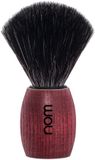 NOM MÜHLE Nom - Scheerkwast - OLE21BA - Black Fibre® - Rood Essenhout