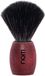 NOM MÜHLE Nom - Scheerkwast - OLE21BA - Black Fibre® - Rood Essenhout