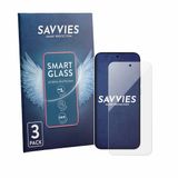Savvies 3 Stuks Screenprotector - Geschikt voor Oppo Reno 16 Pro 5G - Glas Transparant